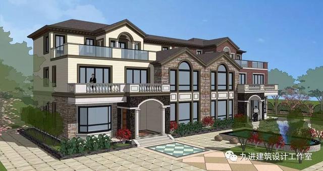 外觀多種搭配的自建房，單建聯(lián)建都是洋氣的、美美的！