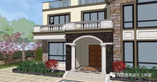 外觀多種搭配的自建房，單建聯(lián)建都是洋氣的、美美的！