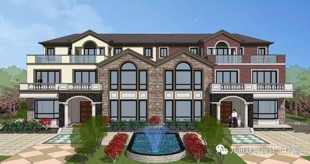 外觀多種搭配的自建房，單建聯(lián)建都是洋氣的、美美的！