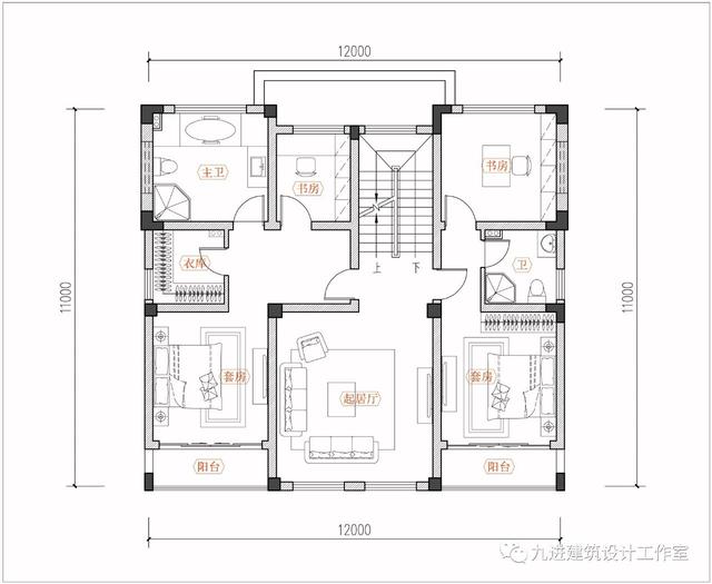 隱在山嶺川谷之中的徽式新民宅，雙大門高低層豪華休閑別墅