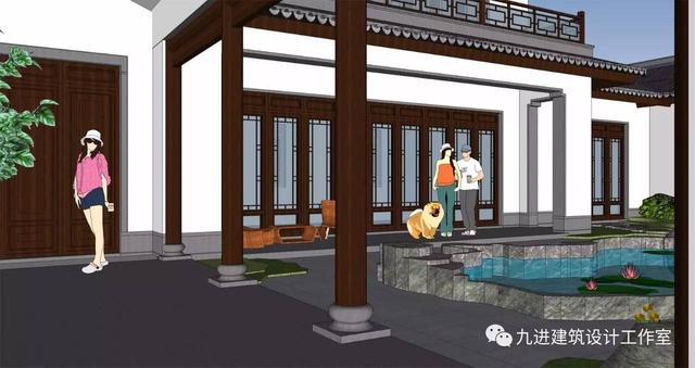 牛！自建中式合院民宅，也能蓋出如此美輪美奐的場(chǎng)景畫(huà)面