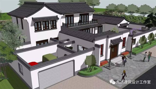 牛！自建中式合院民宅，也能蓋出如此美輪美奐的場(chǎng)景畫(huà)面