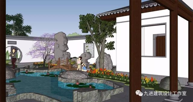 牛！自建中式合院民宅，也能蓋出如此美輪美奐的場(chǎng)景畫(huà)面