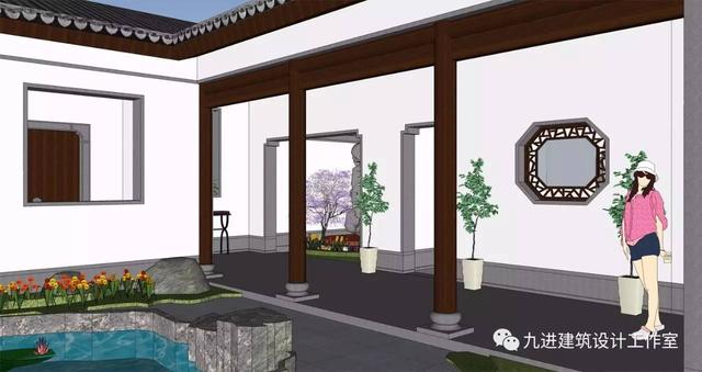 牛！自建中式合院民宅，也能蓋出如此美輪美奐的場(chǎng)景畫(huà)面