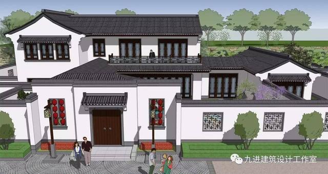 牛！自建中式合院民宅，也能蓋出如此美輪美奐的場(chǎng)景畫(huà)面