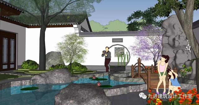 牛！自建中式合院民宅，也能蓋出如此美輪美奐的場(chǎng)景畫(huà)面