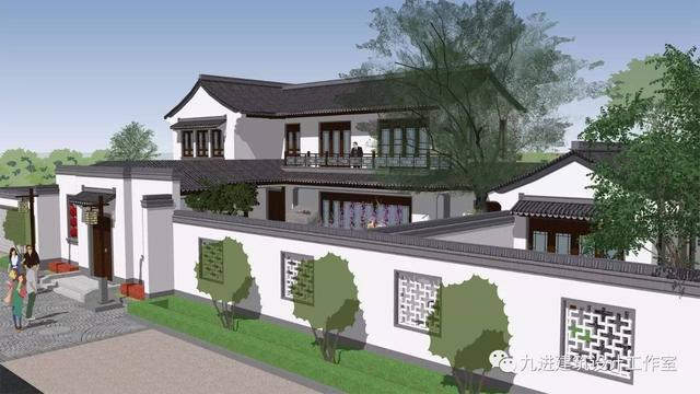 牛！自建中式合院民宅，也能蓋出如此美輪美奐的場(chǎng)景畫(huà)面