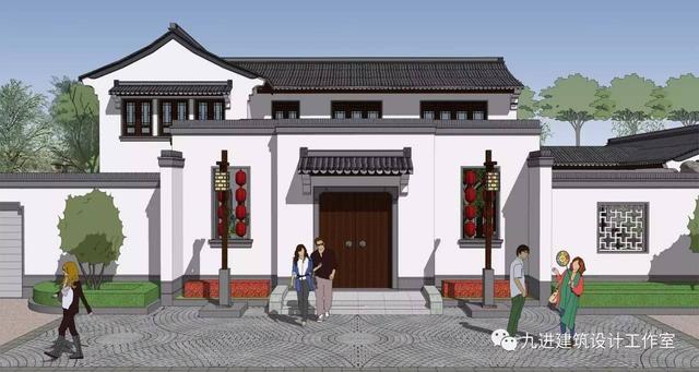 牛！自建中式合院民宅，也能蓋出如此美輪美奐的場(chǎng)景畫(huà)面