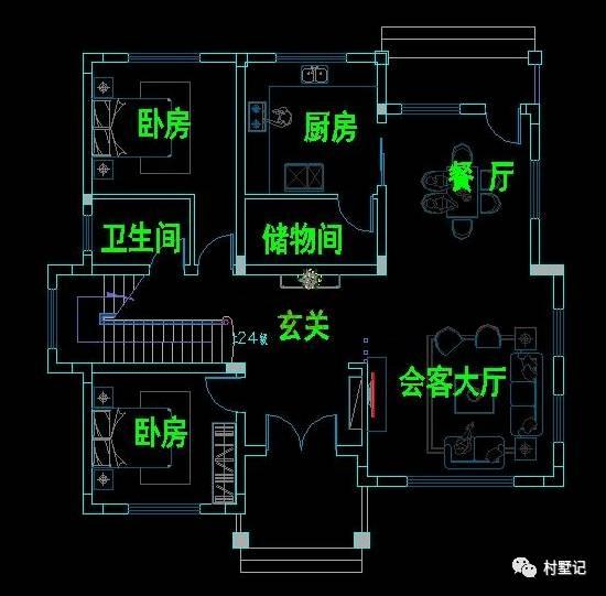 很多臥室！這棟鄉(xiāng)村別墅可以容納一大家子的幸福