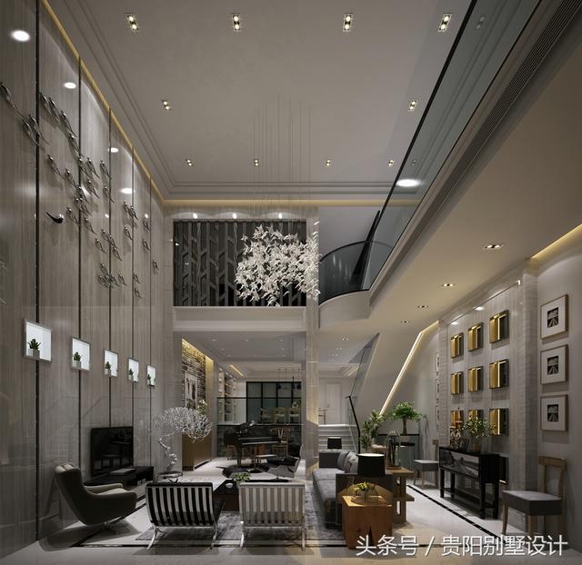 土豪自建別墅裝修效果圖太華麗，比城里的那些別墅樓盤強多了