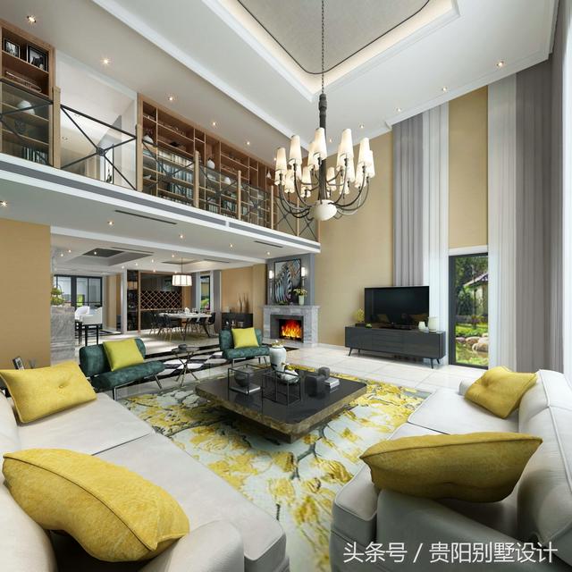 土豪自建別墅裝修效果圖太華麗，比城里的那些別墅樓盤強多了