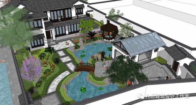 老家蓋房占地被限，蓋不了大房收拾出個(gè)“大園宅”亦樂哉！美哉！