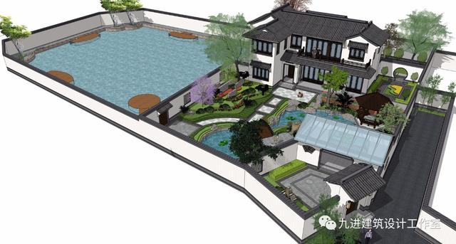 老家蓋房占地被限，蓋不了大房收拾出個(gè)“大園宅”亦樂哉！美哉！