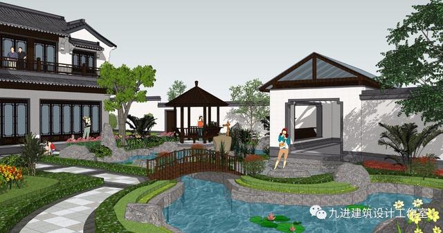 老家蓋房占地被限，蓋不了大房收拾出個(gè)“大園宅”亦樂哉！美哉！