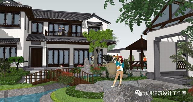 老家蓋房占地被限，蓋不了大房收拾出個(gè)“大園宅”亦樂哉！美哉！