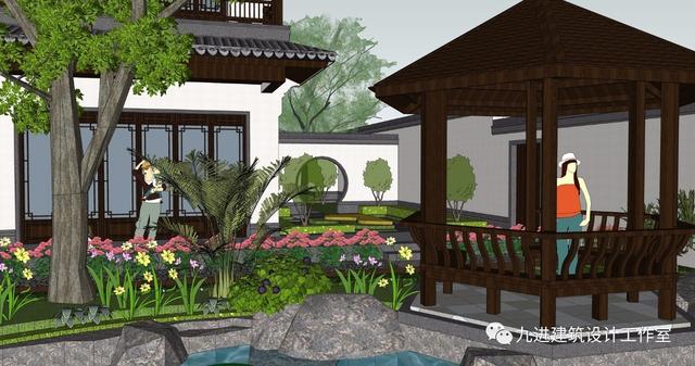 老家蓋房占地被限，蓋不了大房收拾出個(gè)“大園宅”亦樂哉！美哉！