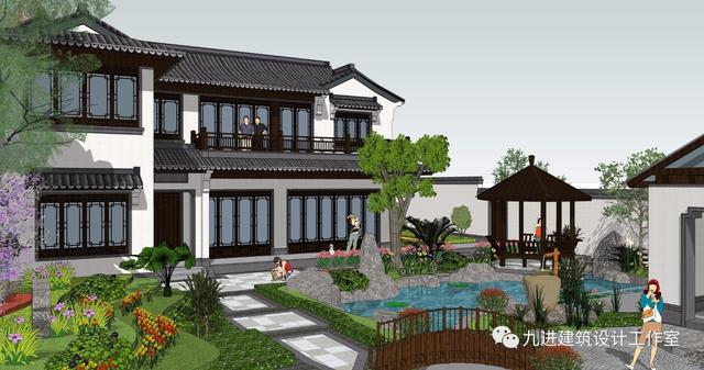 老家蓋房占地被限，蓋不了大房收拾出個(gè)“大園宅”亦樂哉！美哉！