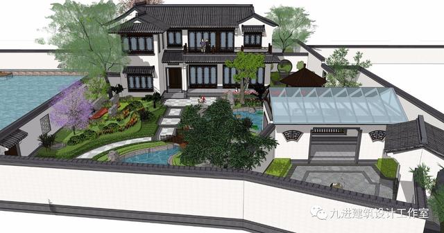 老家蓋房占地被限，蓋不了大房收拾出個(gè)“大園宅”亦樂哉！美哉！