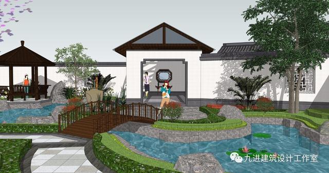 老家蓋房占地被限，蓋不了大房收拾出個(gè)“大園宅”亦樂哉！美哉！