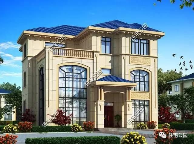 2套新農(nóng)村歐式自建房，35萬(wàn)自建，二層好還是三層好？