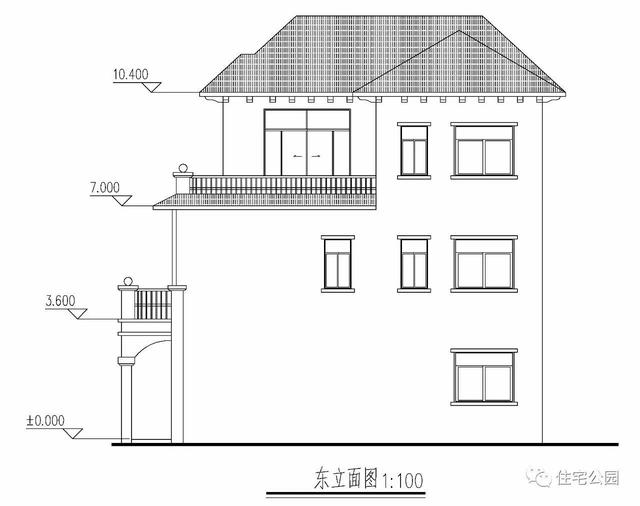 精美旋轉(zhuǎn)樓梯的歐式三層別墅，農(nóng)村的房子能有這么美？