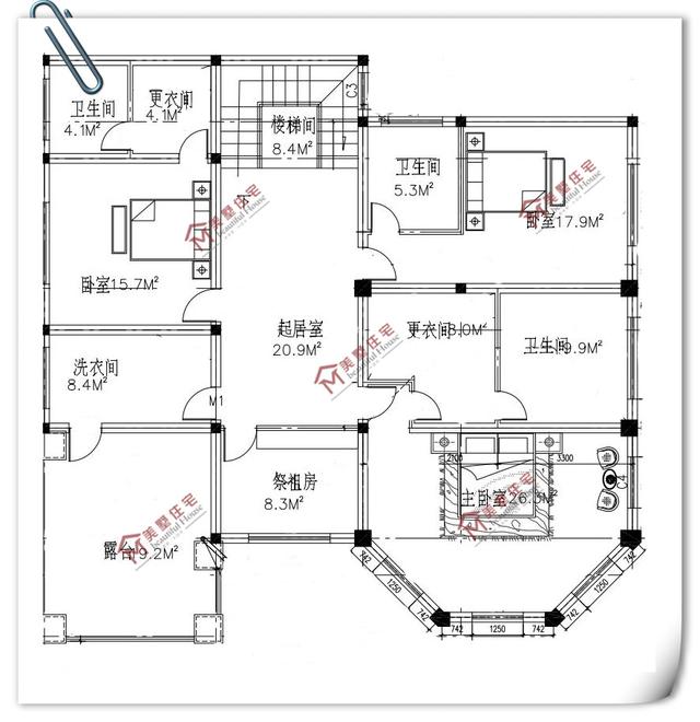 精選10套三層農(nóng)村別墅圖紙?jiān)O(shè)計(jì)，戶戶經(jīng)典，套套實(shí)用