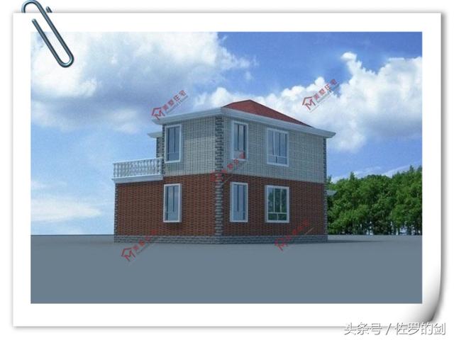 11×9米2層農(nóng)村別墅，18萬(wàn)主體，進(jìn)門(mén)設(shè)神靈位，旺財(cái)