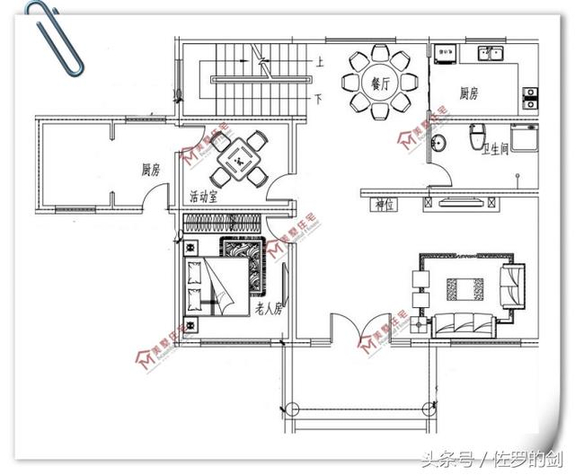 11×9米2層農(nóng)村別墅，18萬(wàn)主體，進(jìn)門(mén)設(shè)神靈位，旺財(cái)