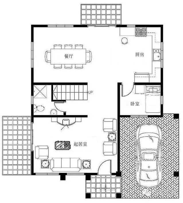 2層別墅，4室2廳，簡單舒適