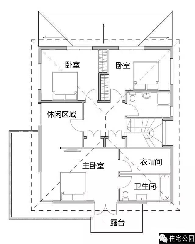 2層田園別墅，同樣的紅磚，不一樣的設(shè)計(jì)！