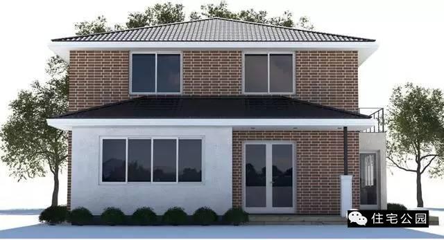 2層田園別墅，同樣的紅磚，不一樣的設(shè)計(jì)！