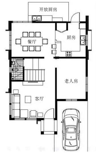 現(xiàn)代別墅，開放式廚房，4個臥室！