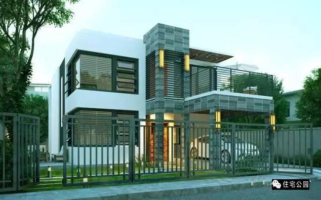 現(xiàn)代別墅，開放式廚房，4個臥室！