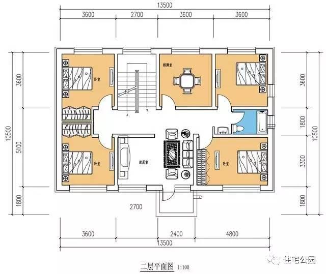 2套實(shí)用別墅，每套6個(gè)臥室，簡(jiǎn)單、實(shí)用！