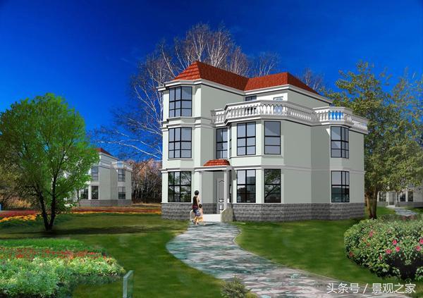 農(nóng)村小別墅設計圖 農(nóng)村房屋效果圖賞析