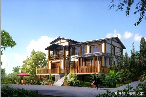 農(nóng)村小別墅設計圖 農(nóng)村房屋效果圖賞析