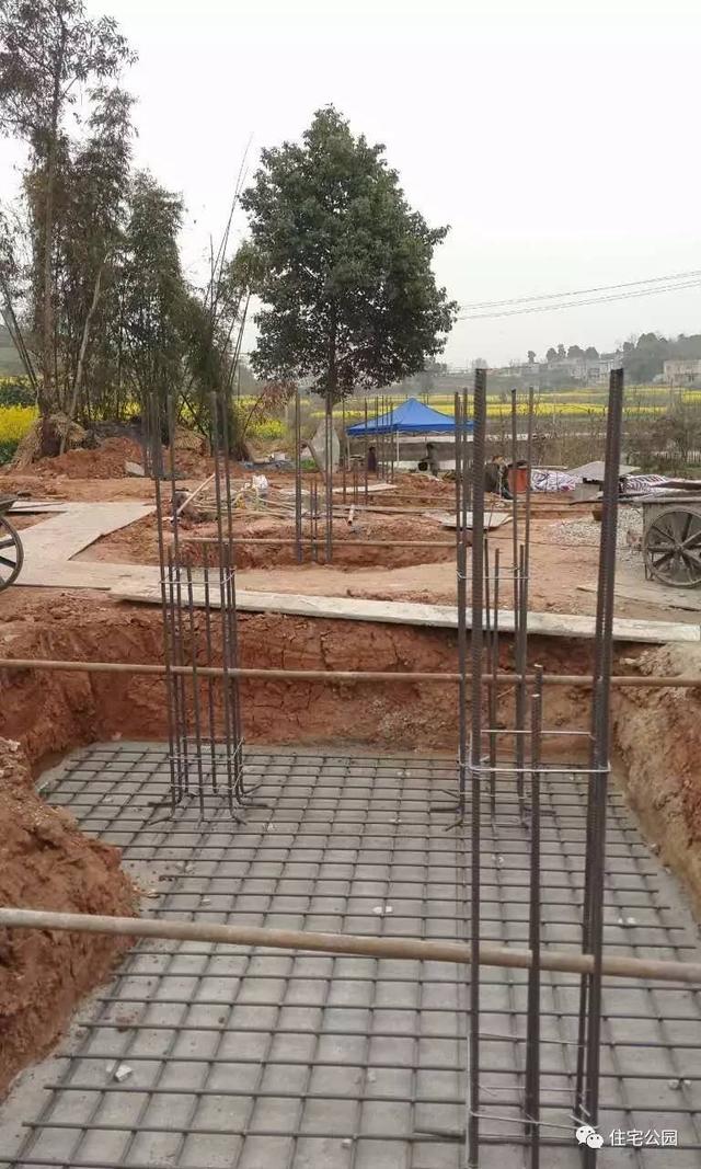 成都金堂農(nóng)村65萬建雙拼，這樣的基礎才安心