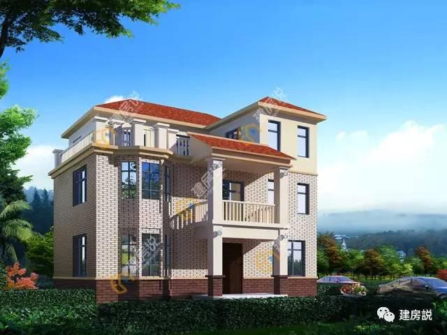 挑空客廳三層農(nóng)村別墅，既經(jīng)濟(jì)又美觀兩不誤