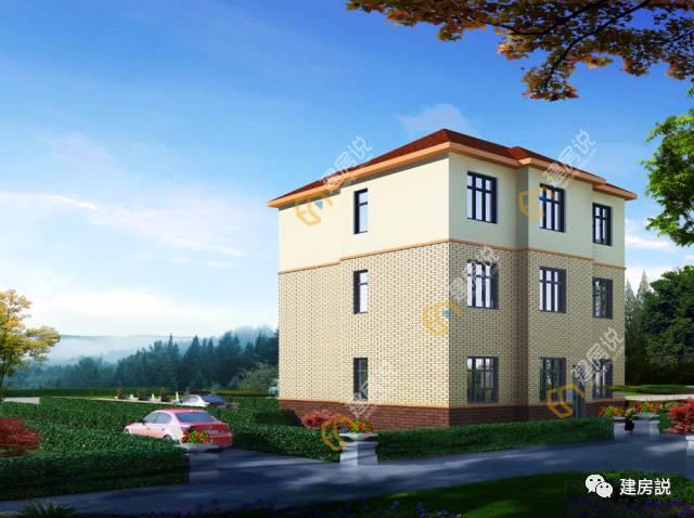 挑空客廳三層農(nóng)村別墅，既經(jīng)濟(jì)又美觀兩不誤