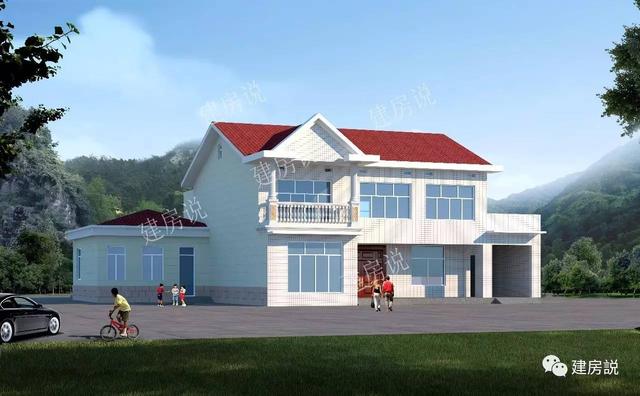 湖南長(zhǎng)沙兩層農(nóng)村老房子舊顏換新貌，顏值大漲直逼農(nóng)村別墅