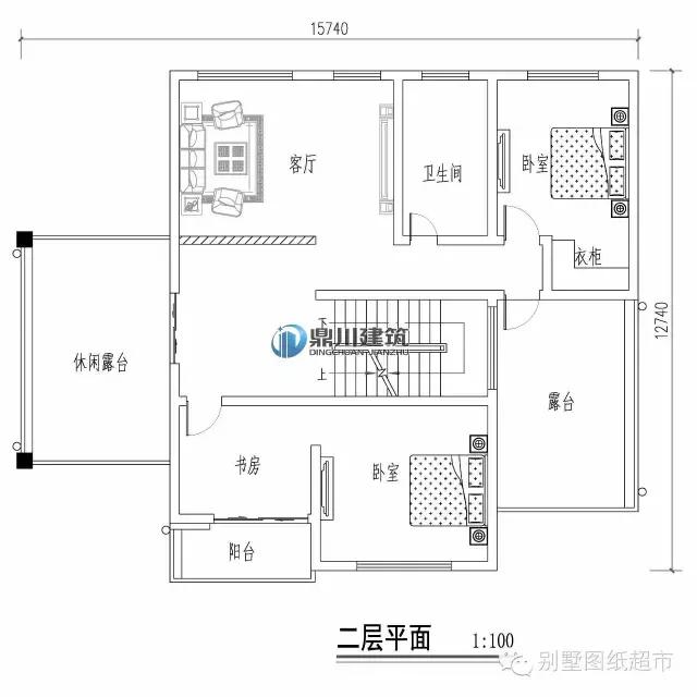 15.5米×12.5米美式鄉(xiāng)村小別墅，你們猜猜多少錢(qián)？