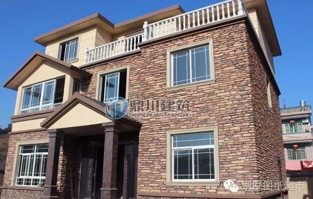 20多萬就能建這樣的小別墅，當(dāng)效果圖變成房子后，效果太牛了！