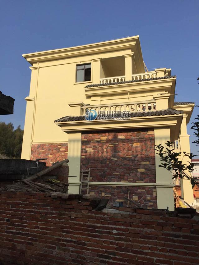 三層落地窗小別墅，這建出來的效果沒得挑，30萬就可以建