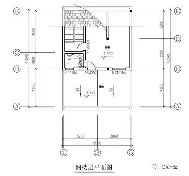 宅基地面寬小？這10套戶型面寬8m隨便挑一套回村建！