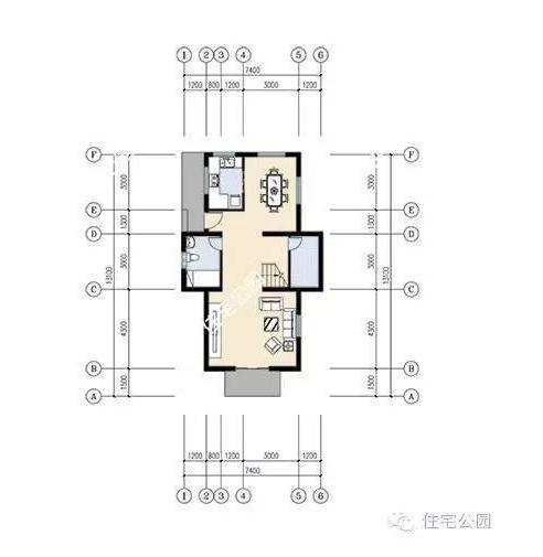 宅基地面寬??？這10套戶型面寬8m隨便挑一套回村建！