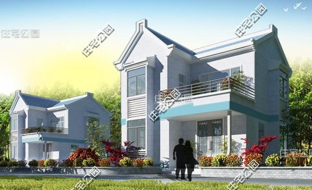 宅基地面寬小？這10套戶型面寬8m隨便挑一套回村建！