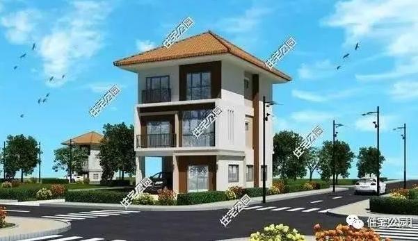 宅基地面寬?。窟@10套戶型面寬8m隨便挑一套回村建！