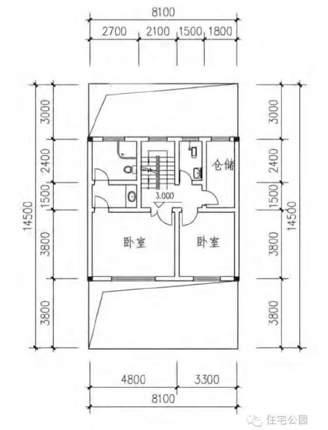 宅基地面寬?。窟@10套戶型面寬8m隨便挑一套回村建！
