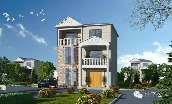 宅基地面寬??？這10套戶型面寬8m隨便挑一套回村建！