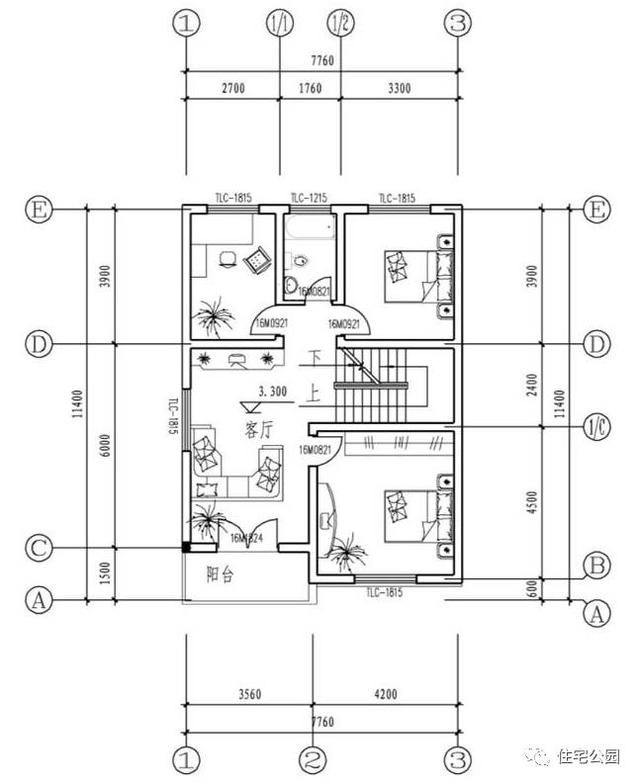 宅基地面寬??？這10套戶型面寬8m隨便挑一套回村建！